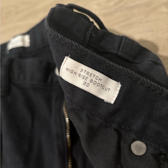 Black high rise bootcut PAC Sun jeans - Picture 2 of 2